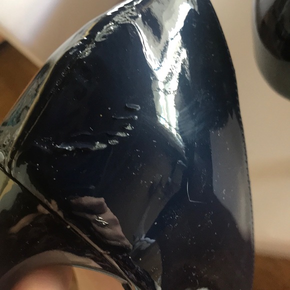 Butter Patent Navy Shoes - Picture 7 of 7